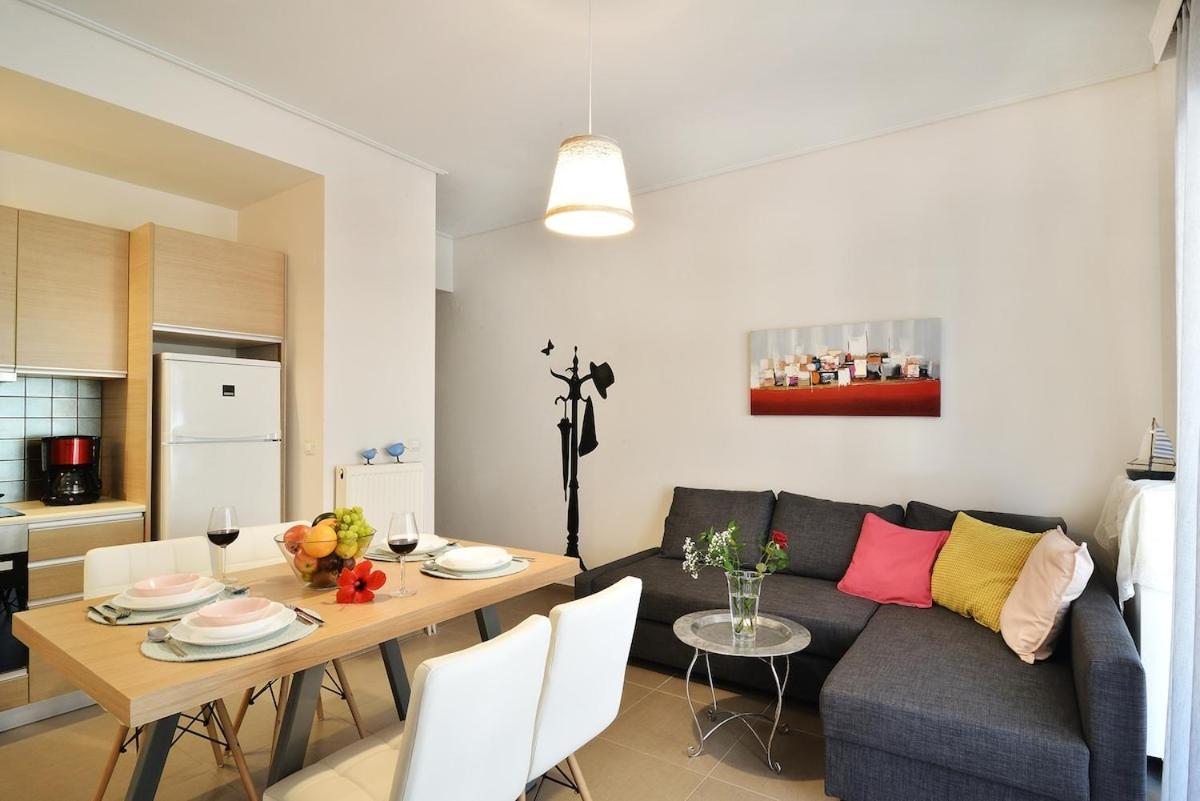New Apartment Near The Beach. Chania  Buitenkant foto